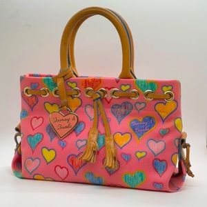 💖 Vintage Dooney & Bourke Heart Bag 💖